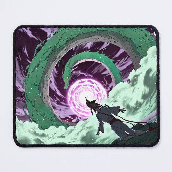 Item preview, Swirling Magical Anime Manga Chines Dragon comic book art designed and sold by Vintage Designs +.