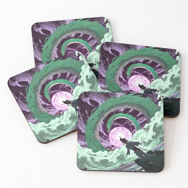 Item preview, Swirling Magical Anime Manga Chines Dragon comic book art designed and sold by Vintage Designs +.