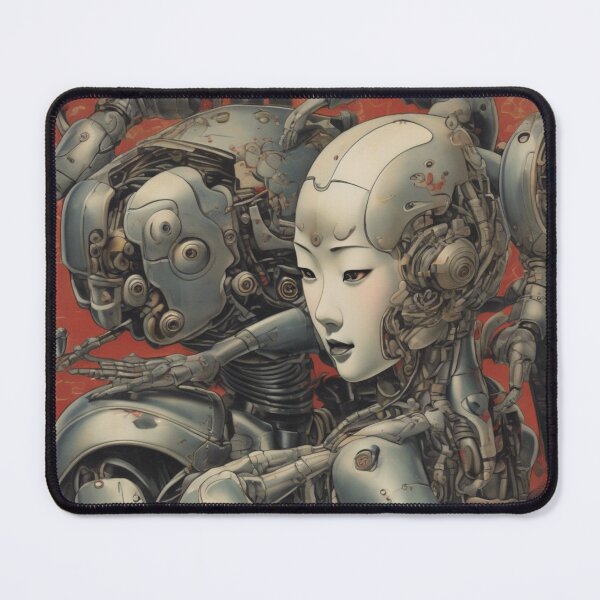 Item preview, Robot Shunga Hybrid Imitation Japanese Erotica #109 designed and sold by NickWhittleArt.