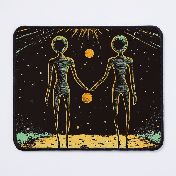 Item preview, Two beings walking designed and sold by Zen Lael.
