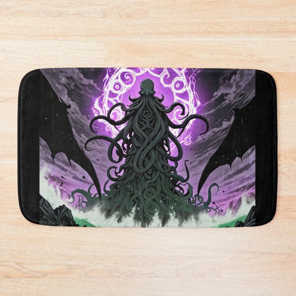 Item preview, Cthulhu the evil all seeing Eldritch Lovecraftian God Anime Manga style art designed and sold by Vintage Designs +.