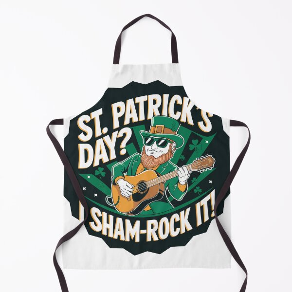 Item preview, Funny St. Patrick’s Day "I Sham-Rock It!" Leprechaun Music Design designed and sold by NSB-Design.