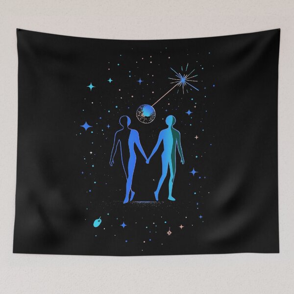 Item preview, Two beings walking  designed and sold by Zen Lael.