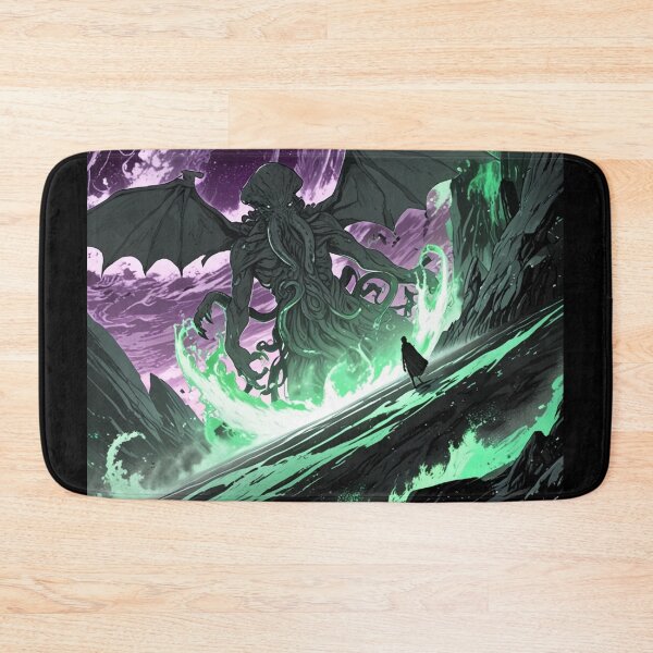 Item preview, Cthulhu the evil all seeing Eldritch Lovecraftian God Anime Manga style art designed and sold by Vintage Designs +.