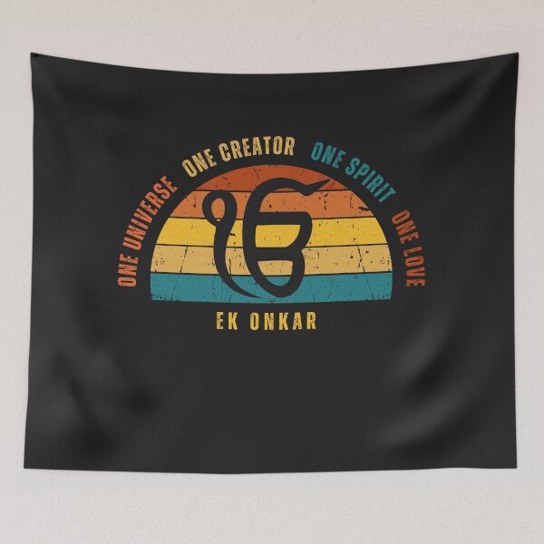 Item preview, Ek Onkar One Universe One Creator One Spirit One Love designed and sold by Positivet21.