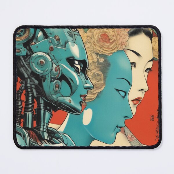 Item preview, Robot Shunga Hybrid Imitation Japanese Erotica #113 designed and sold by NickWhittleArt.