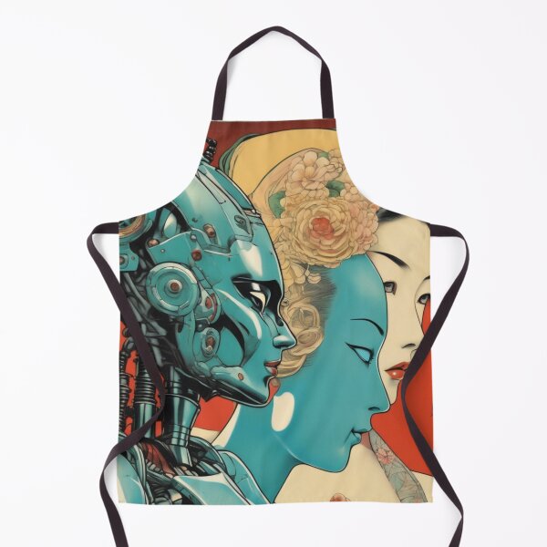 Item preview, Robot Shunga Hybrid Imitation Japanese Erotica #113 designed and sold by NickWhittleArt.