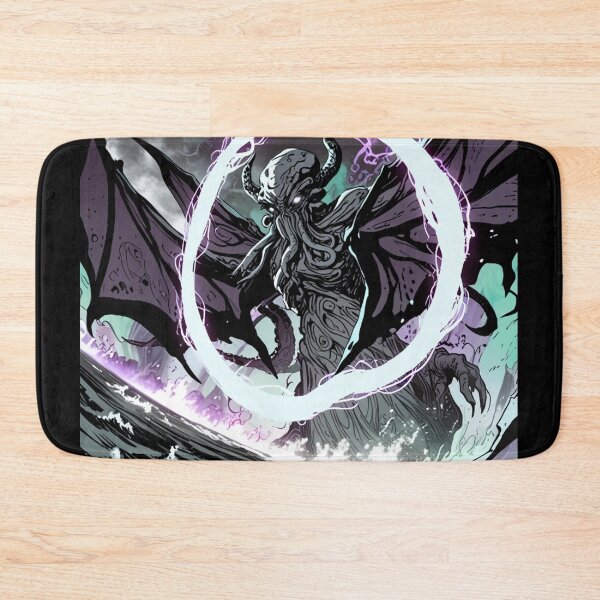 Item preview, Cthulhu the evil all seeing Eldritch Lovecraftian God Anime Manga style art designed and sold by Vintage Designs +.
