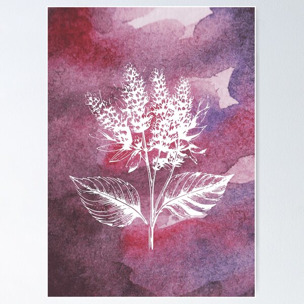 Item preview,  Lavender Flower 2/6 - Botanical [ 2021 - Collection ] designed and sold by elmsstudios.