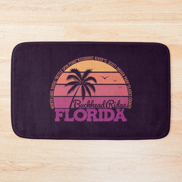 Item preview, Buckhead Ridge Florida Sunset Retro Vintage Local Pride Logo designed and sold by CRHPOD20.