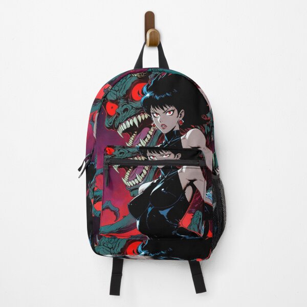 Item preview, The Demon Huntress Vintage Anime Manga style comic illustration art cool retro designed and sold by Vintage Designs +.