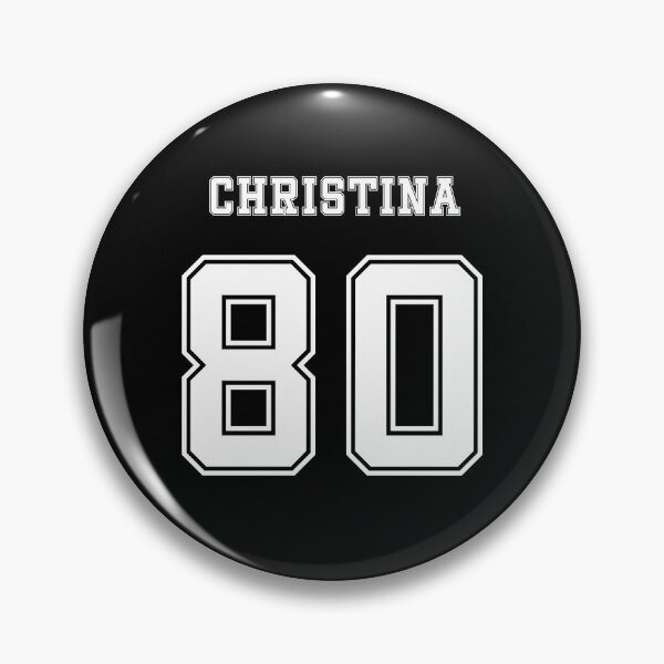 Item preview, Christina, 80 Jersey (White) designed and sold by fanartmerch.