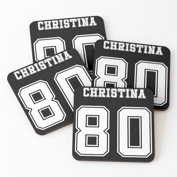 Item preview, Christina, 80 Jersey (White) designed and sold by fanartmerch.