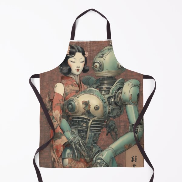 Item preview, Robot Shunga Hybrid Imitation Japanese Erotica #115 designed and sold by NickWhittleArt.