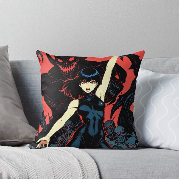 Item preview, The Demon Huntress Vintage Anime Manga style comic illustration art cool retro designed and sold by Vintage Designs +.