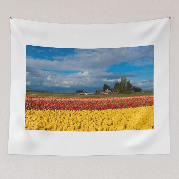 Item preview, Red Barn Tulip Farm designed and sold by DawsonImages.