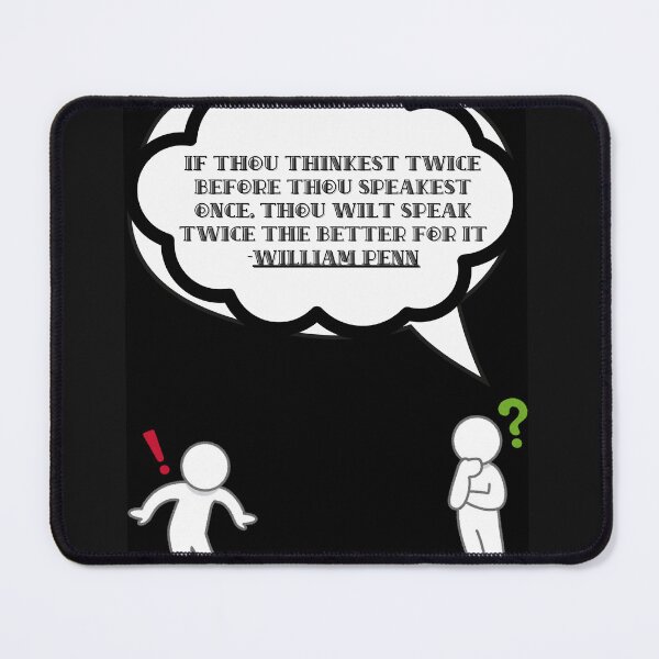 Item preview, Thinkest Twice! designed and sold by Vinaelly.