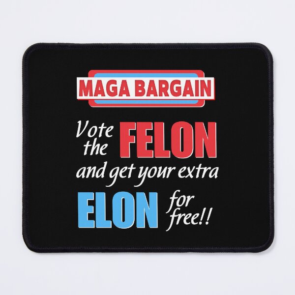 Item preview, MAGA BARGAIN NOT MY PRESIDENT ANTI TRUMP ANTI MUSK SARCASTIC designed and sold by NiibDesigns.