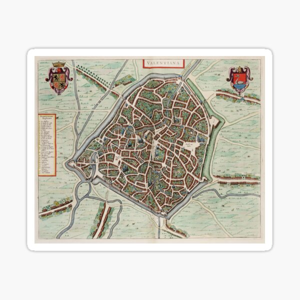 Vista previa del artículo con la obra «Valenciennes en el siglo XVII.», diseñado y vendido por PZAndrews.