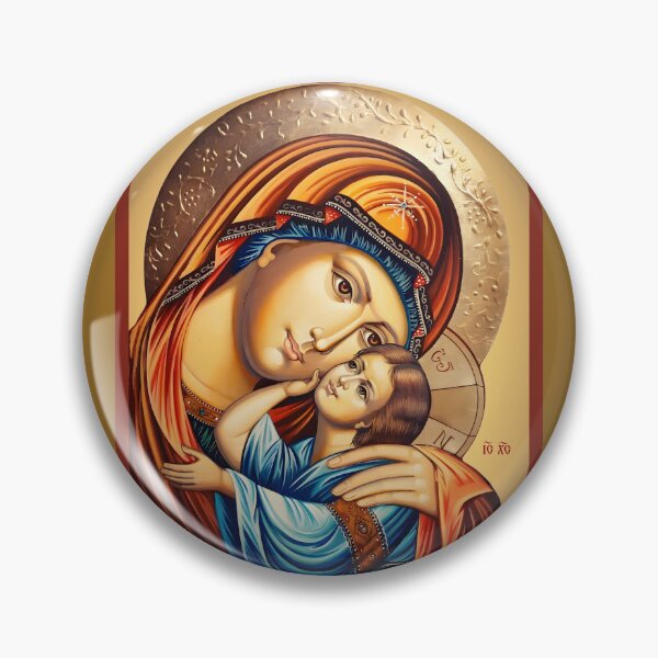 Vista previa del artículo con la obra «Icono de la Madre de Dios, icono ortodoxo», diseñado y vendido por orthodox-icon.