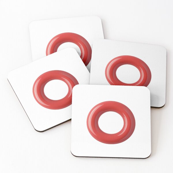 Item preview,  A vibrant, bold, bright red circle designed and sold by Millzsplace.