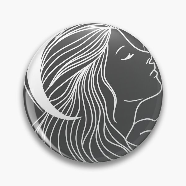 Item preview, Lunar Drift - Medium Charcoal Black designed and sold by MaryAura.
