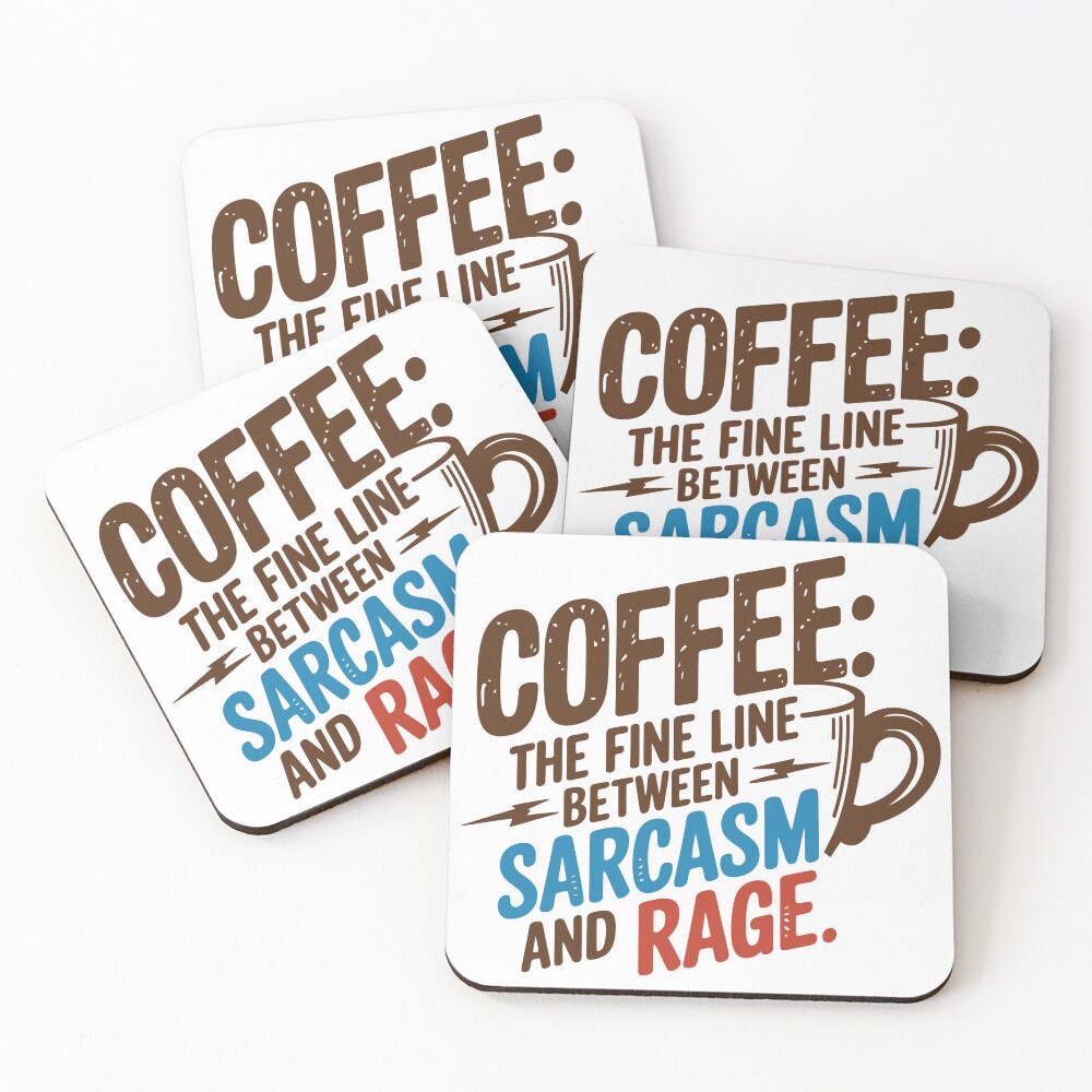 Item preview, Coasters (Set of 4) designed and sold by OffensiveFun.