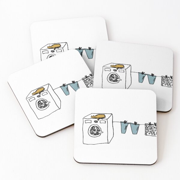 Item preview, Washday with the cat designed and sold by tomatocats.
