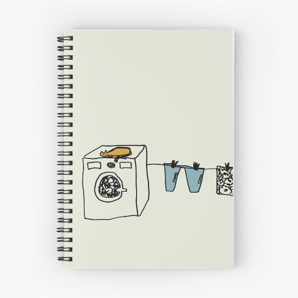 Item preview, Washday with the cat designed and sold by tomatocats.