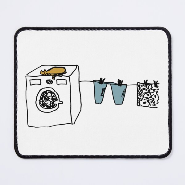 Item preview, Washday with the cat designed and sold by tomatocats.