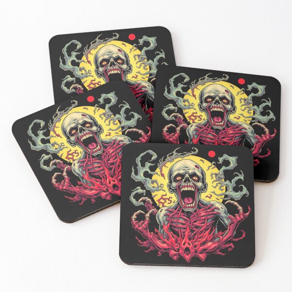 Item preview, Undead horror Tattoo Zombie Graphic design illustration designed and sold by Vintage Designs +.