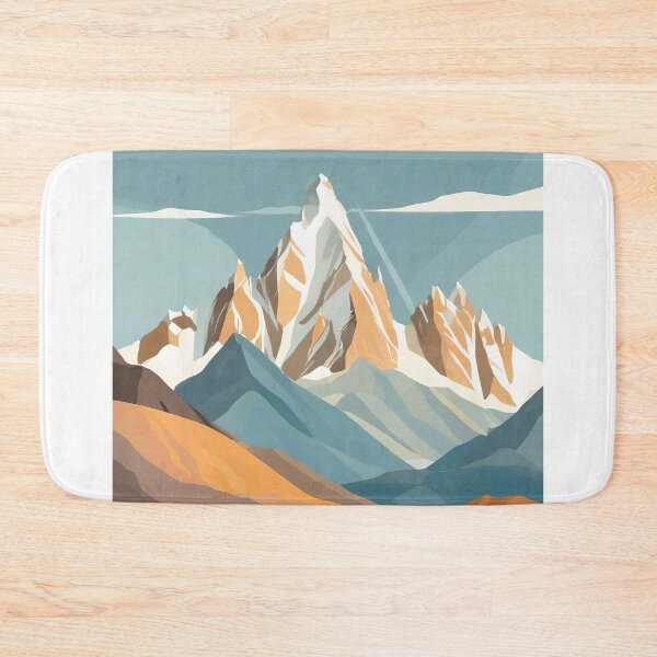 Item preview, Vintage Minimal Patagonia in Argentina - Retro Travel Poster for Globetrotters designed and sold by pod24.