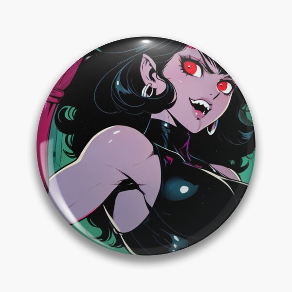Item preview, The Demon Huntress Vintage Anime Manga style comic illustration art cool retro designed and sold by Vintage Designs +.