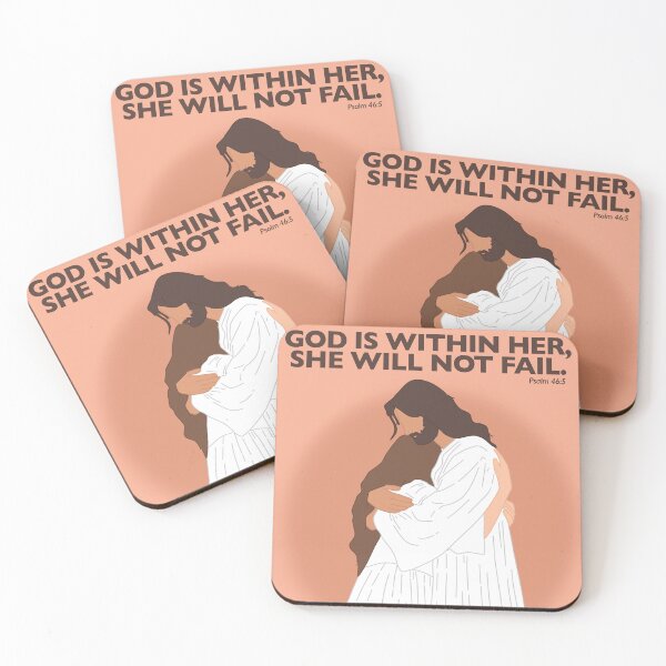 Item preview, God is within her, she will not fail. designed and sold by juliascreations.