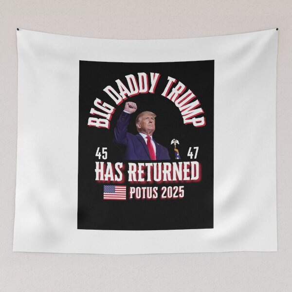 Item preview, TRUMP HAS RETURNED designed and sold by AMERICANA APPAREL.
