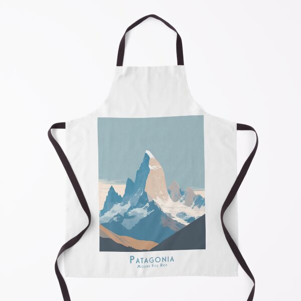 Item preview, Vintage Patagonia Argentina Chile - Minimalist Retro Travel Poster of Mount Fitz Roy designed and sold by pod24.