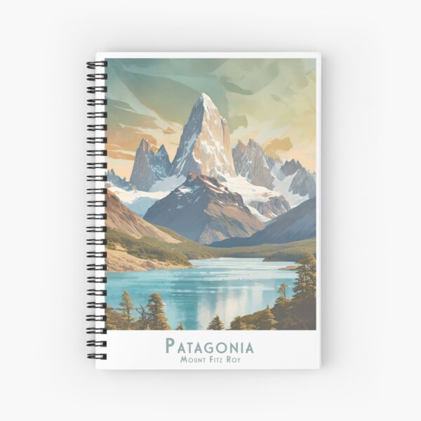 Item preview, Vintage Patagonia Argentina – Minimalist retro travel poster of Mount Fitz Roy designed and sold by pod24.