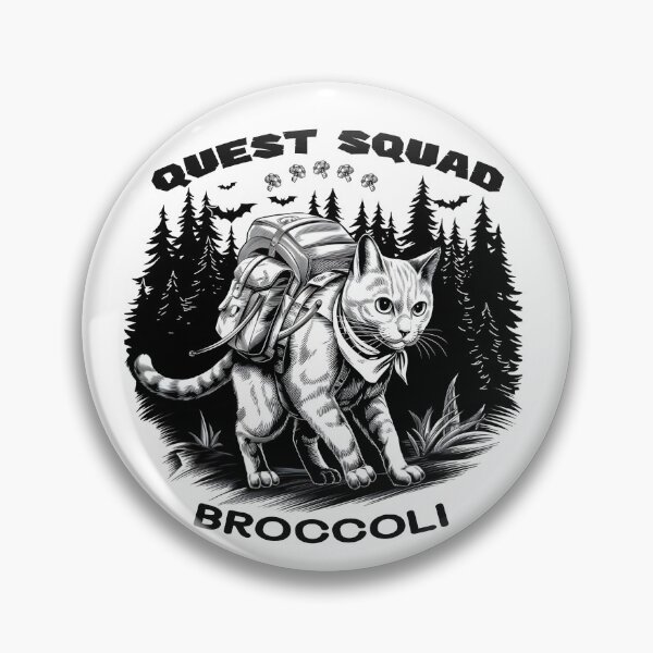 Item preview, quest squad broccoli hirt designed and sold by CanvaSnap ⭐⭐⭐⭐⭐.