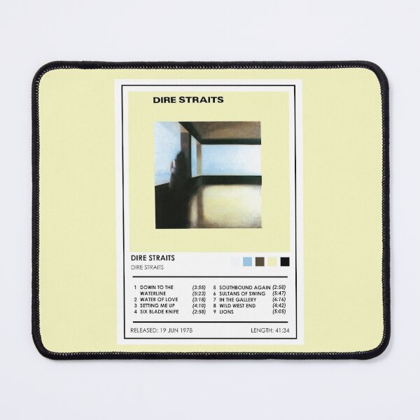 Item preview, Dire Straits - Dire Straits Album Artwork designed and sold by curseofkazar.