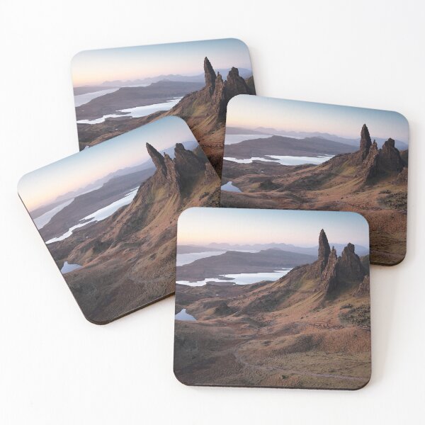 Item preview, Sunrise at the Old Man of Storr on the Isle of Skye designed and sold by RedGrouse.