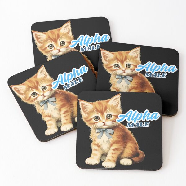 Item preview, Alpha Male Cute Orange Kitten designed and sold by WigOutlet.