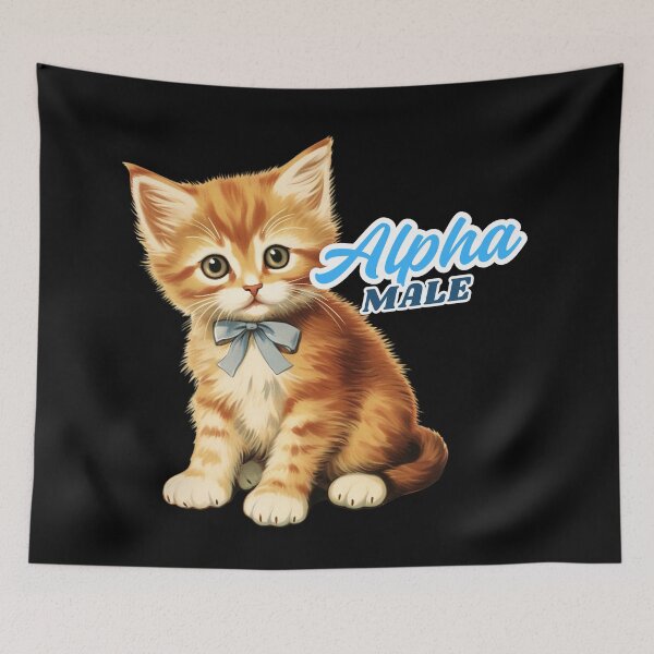 Item preview, Alpha Male Cute Orange Kitten designed and sold by WigOutlet.