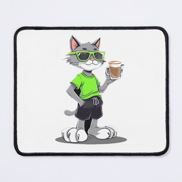 Item preview, A little latte and a lot of cattitude designed and sold by Tees16.