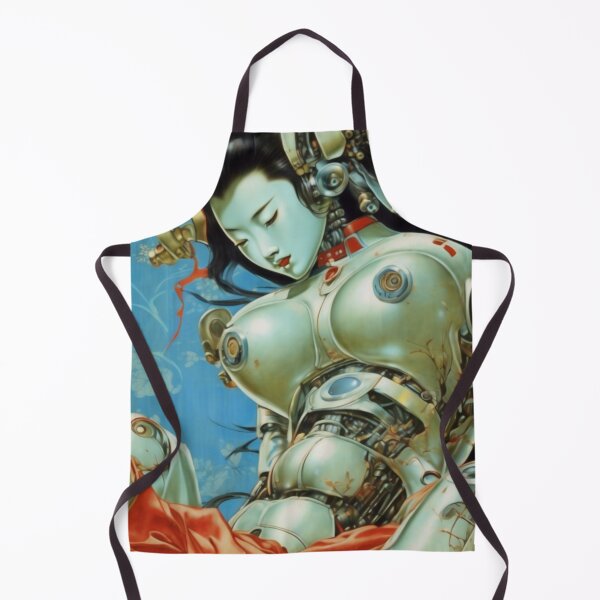Item preview, Robot Shunga Hybrid Imitation Japanese Erotica #118 designed and sold by NickWhittleArt.