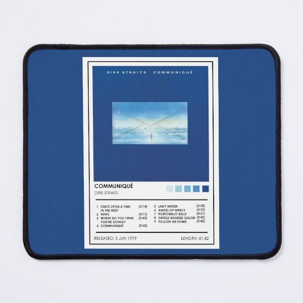 Item preview, Dire Straits - Communique Album Artwork designed and sold by curseofkazar.