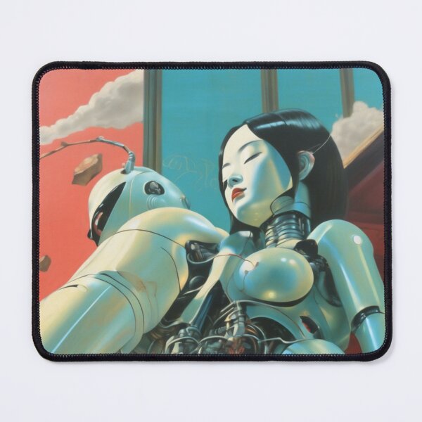 Item preview, Robot Shunga Hybrid Imitation Japanese Erotica #117 designed and sold by NickWhittleArt.
