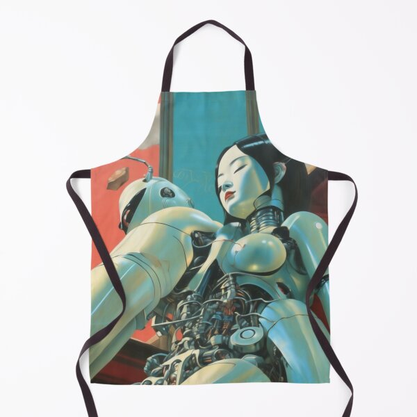 Item preview, Robot Shunga Hybrid Imitation Japanese Erotica #117 designed and sold by NickWhittleArt.