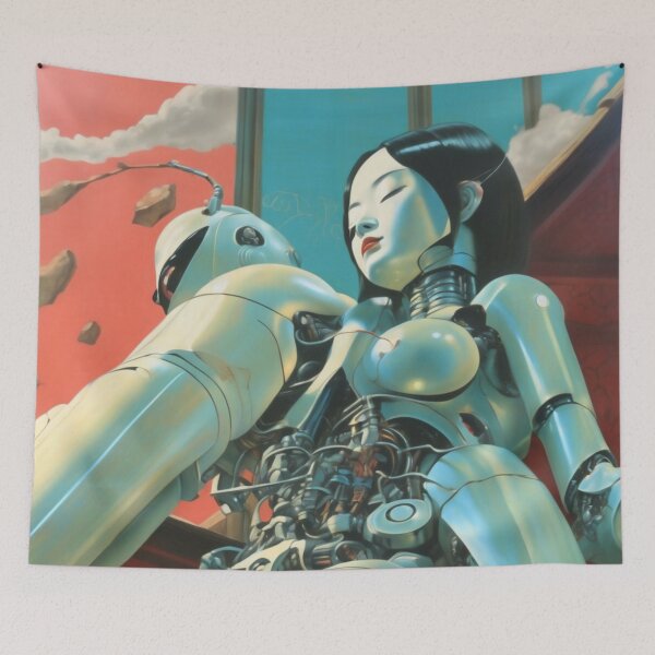 Artikelvorschau, Roboter Shunga Hybrid Imitation Japanische Erotik #117 entworfen und verkauft von NickWhittleArt.