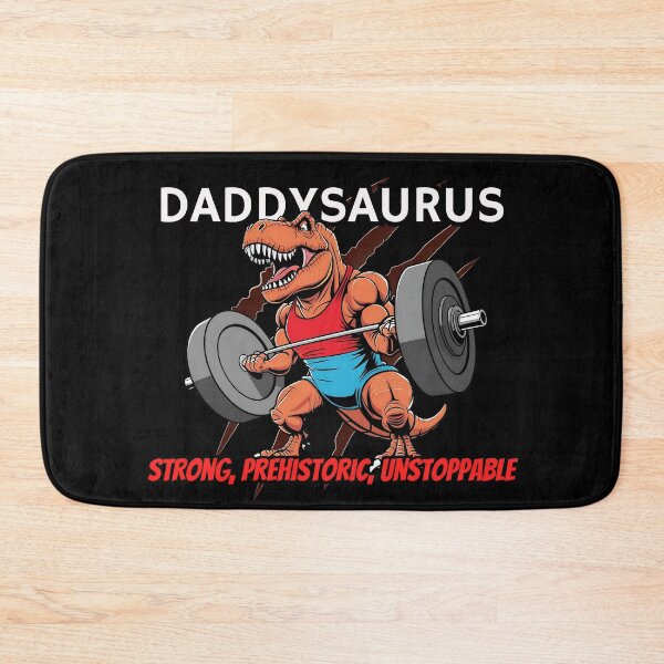 Item preview, Daddysaurus Rex Workout T Shirt for Gym Lover designed and sold by SaavedraDesign.