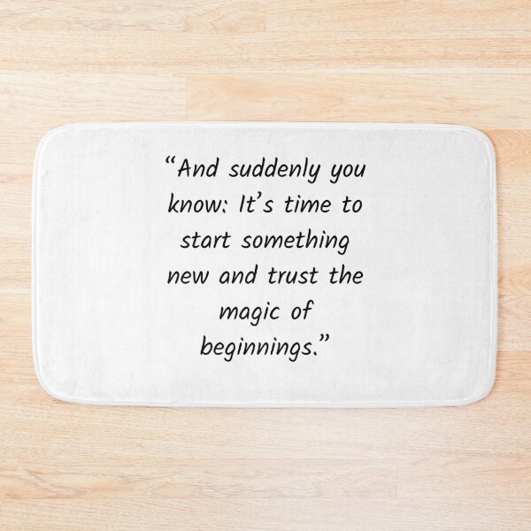 Item preview, Trust the magic of new beginnings. designed and sold by Solastavie.